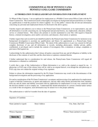 Wildlife Conservation Officer Cadet Personal History Questionnaire - Pennsylvania, Page 15