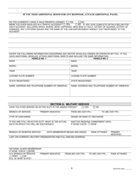 Wildlife Conservation Officer Cadet Personal History Questionnaire - Pennsylvania, Page 8