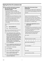 Form AA1 Attendance Allowance for People of State Pension Age or Over - United Kingdom, Page 4