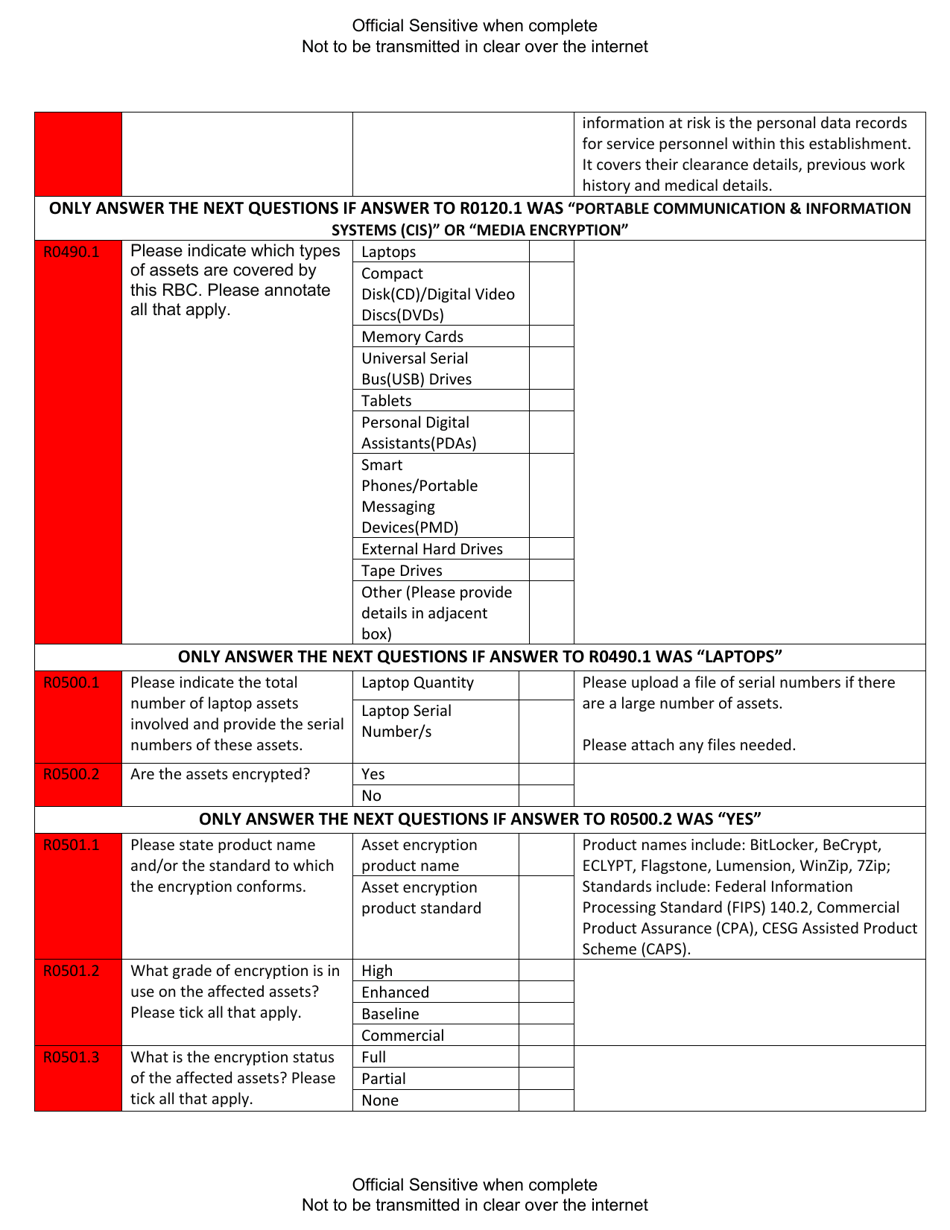 Dart Rbc Offline Form - Information - United Kingdom, Page 7