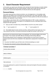 Form AN Application for Naturalisation as a British Citizen - United Kingdom, Page 15
