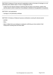 Form AN Application for Naturalisation as a British Citizen - United Kingdom, Page 32