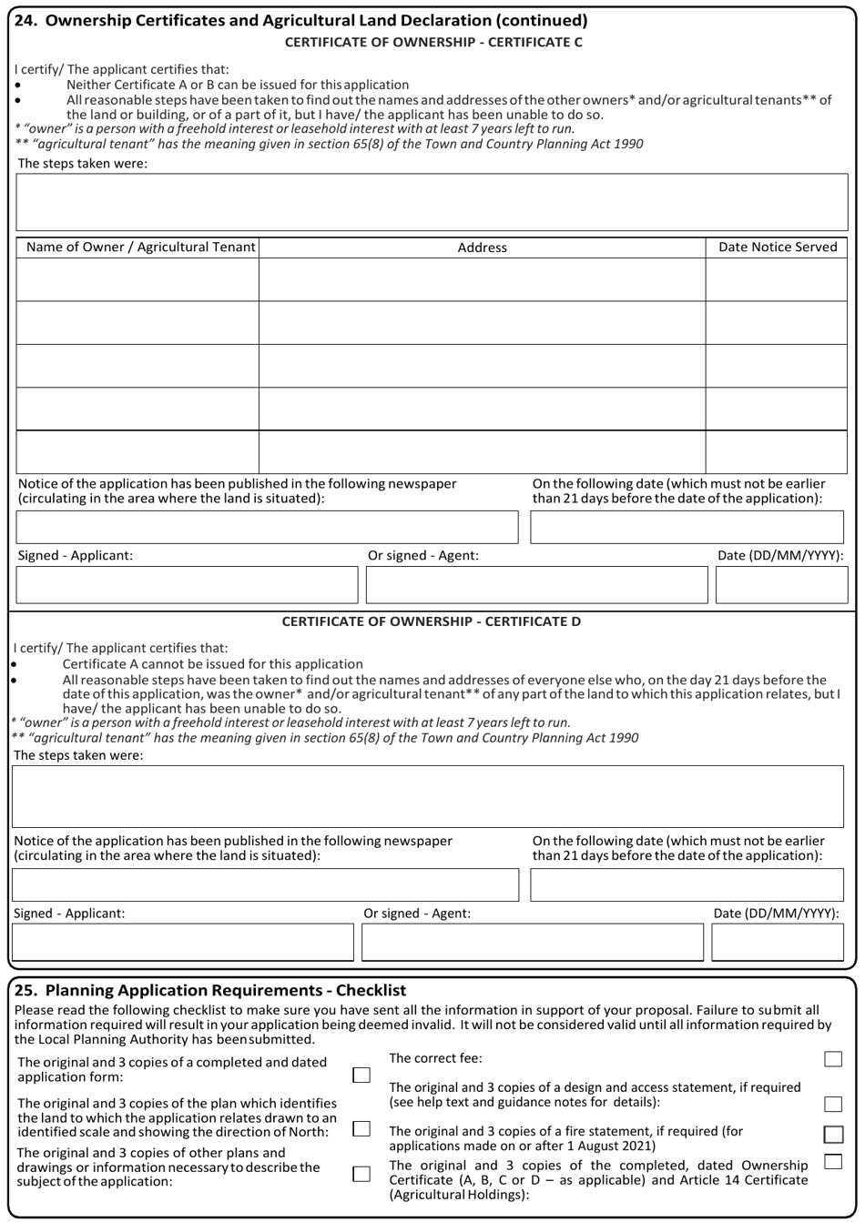 Application for Planning Permission - United Kingdom, Page 11
