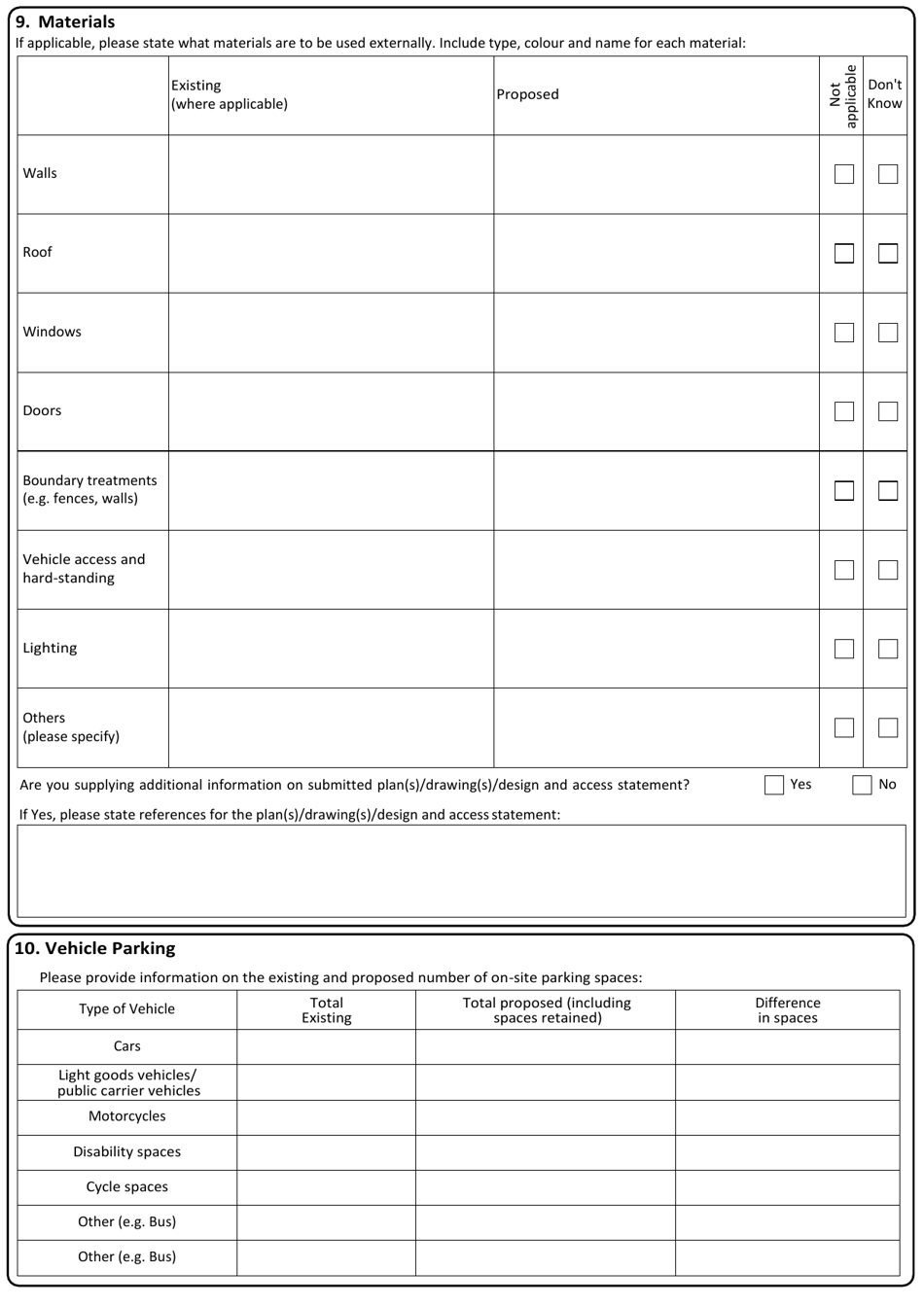 Application for Planning Permission - United Kingdom, Page 5