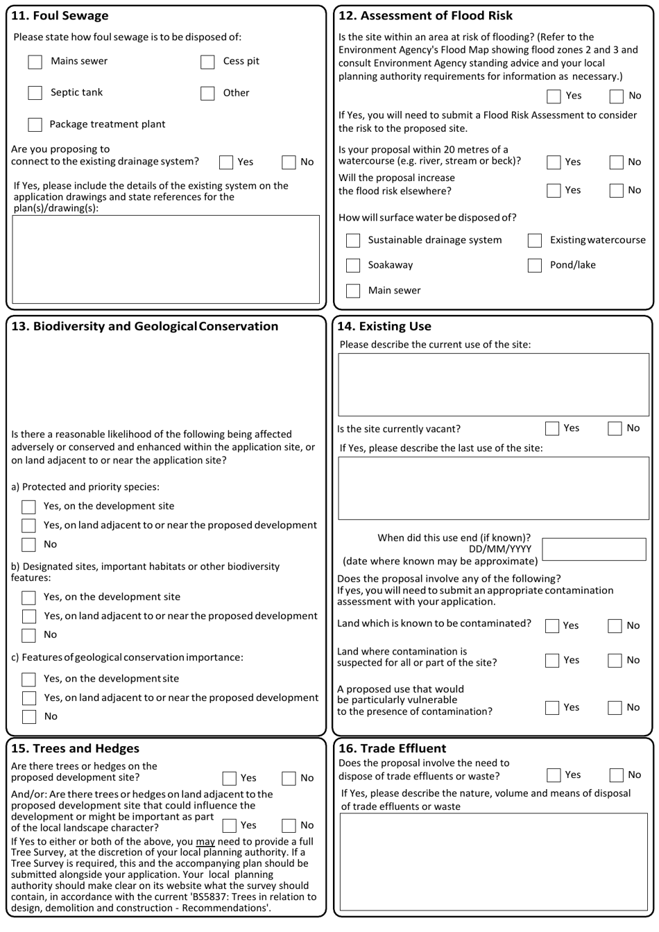 Application for Planning Permission - United Kingdom, Page 6