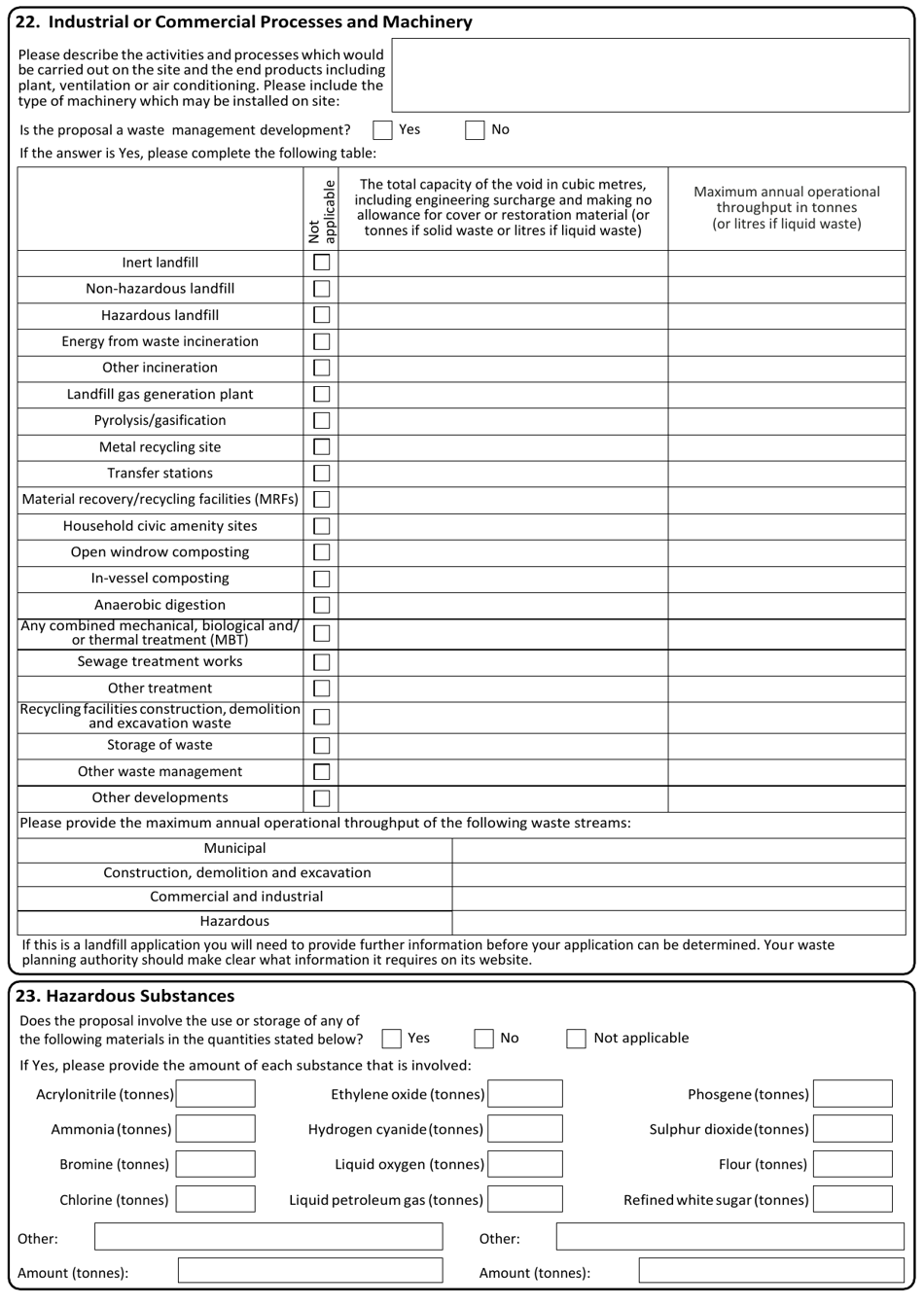 Application for Planning Permission - United Kingdom, Page 9