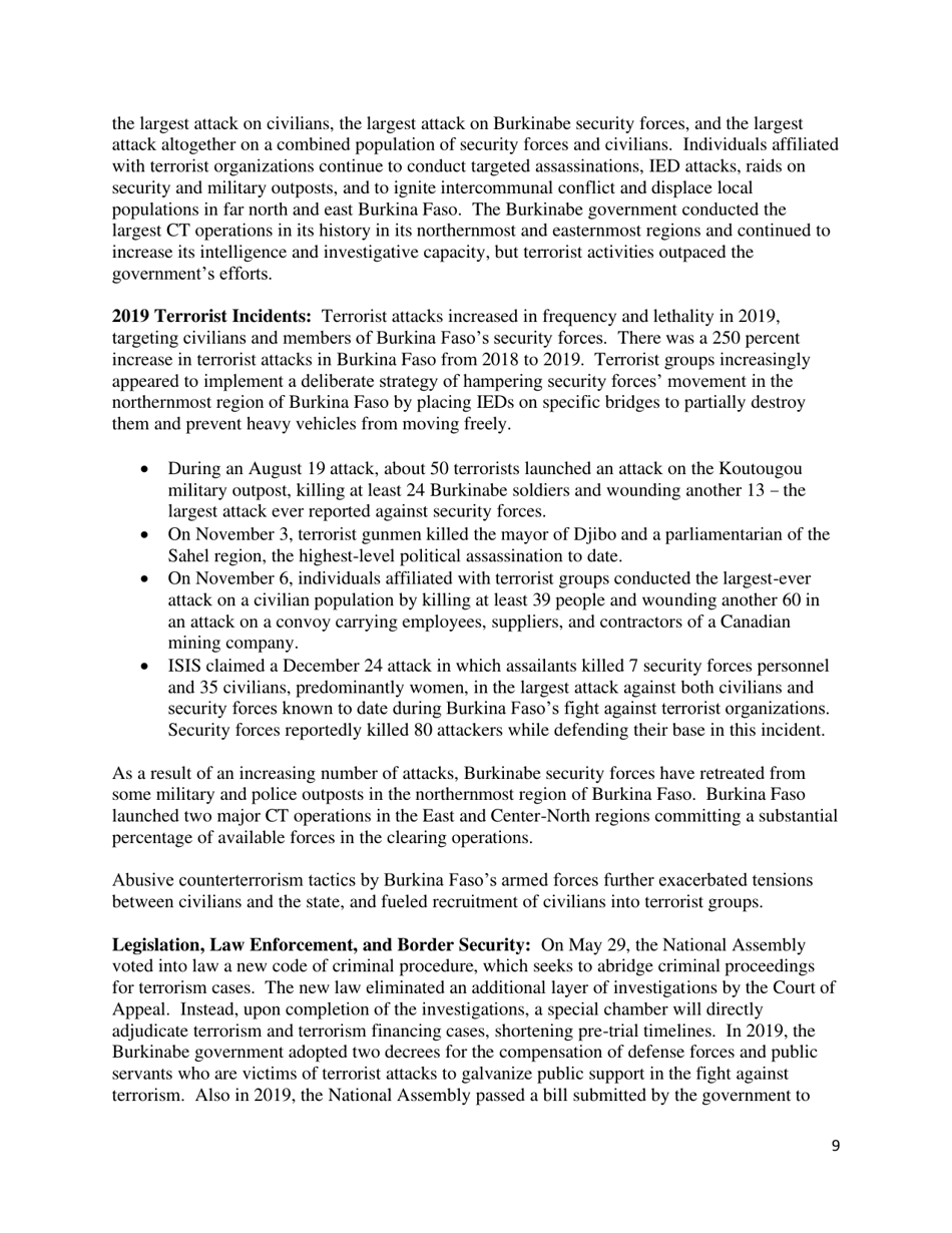 Country Reports on Terrorism, Page 10