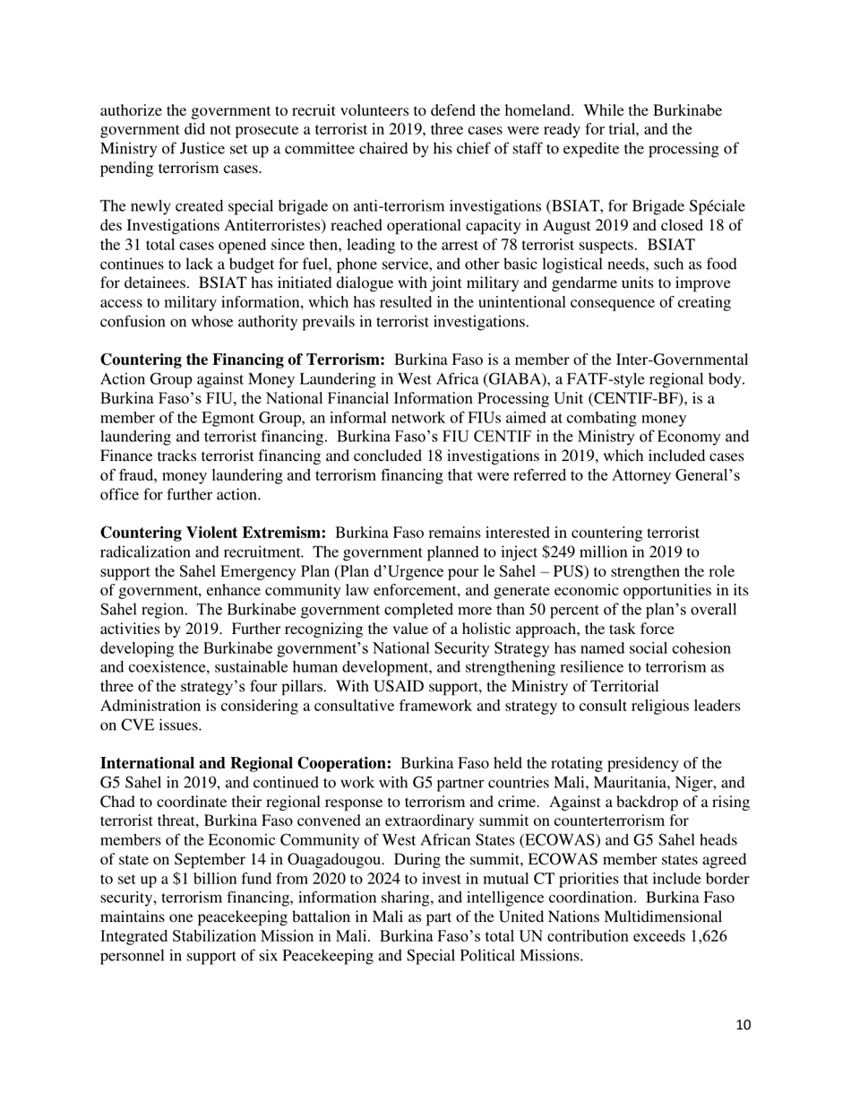 Country Reports on Terrorism, Page 11