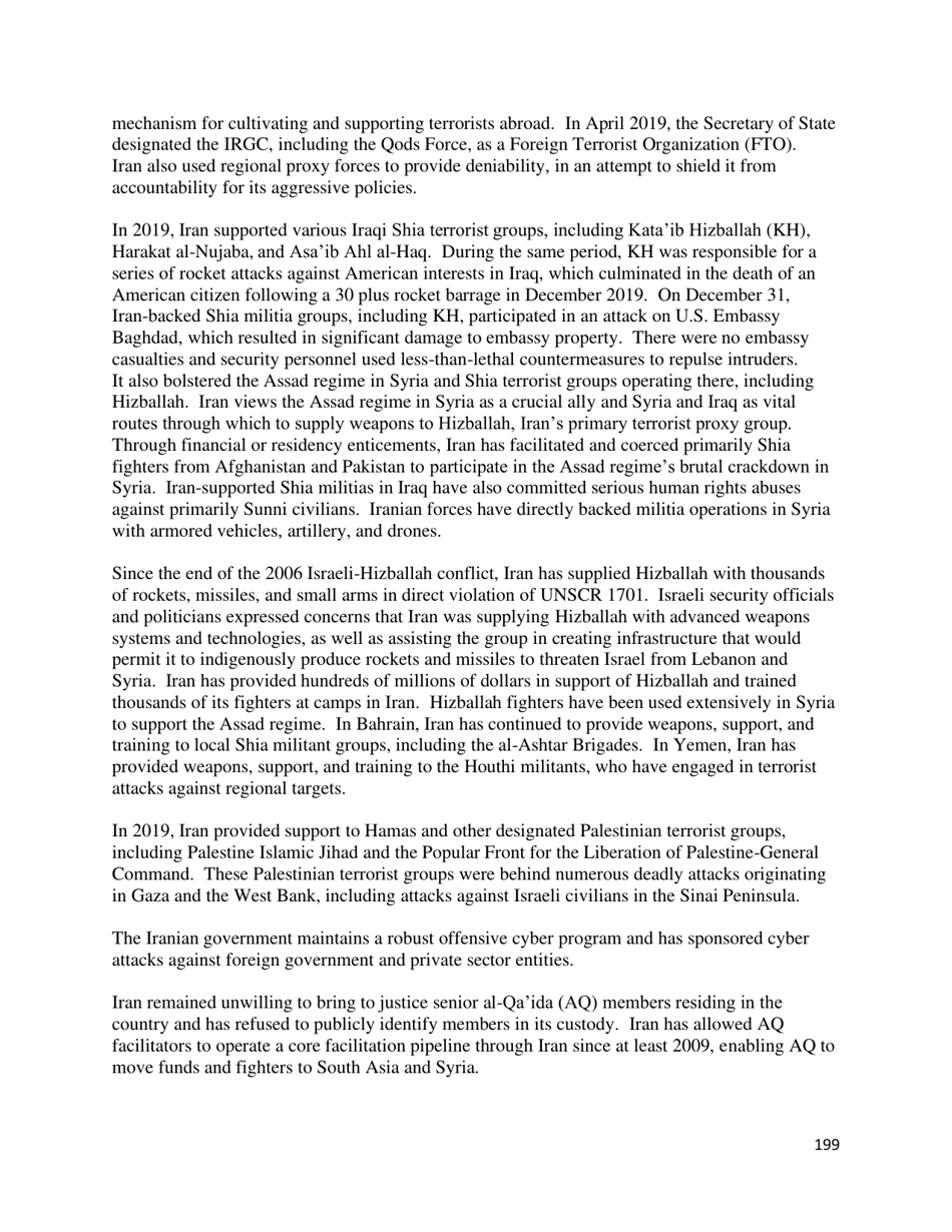 Country Reports on Terrorism, Page 200