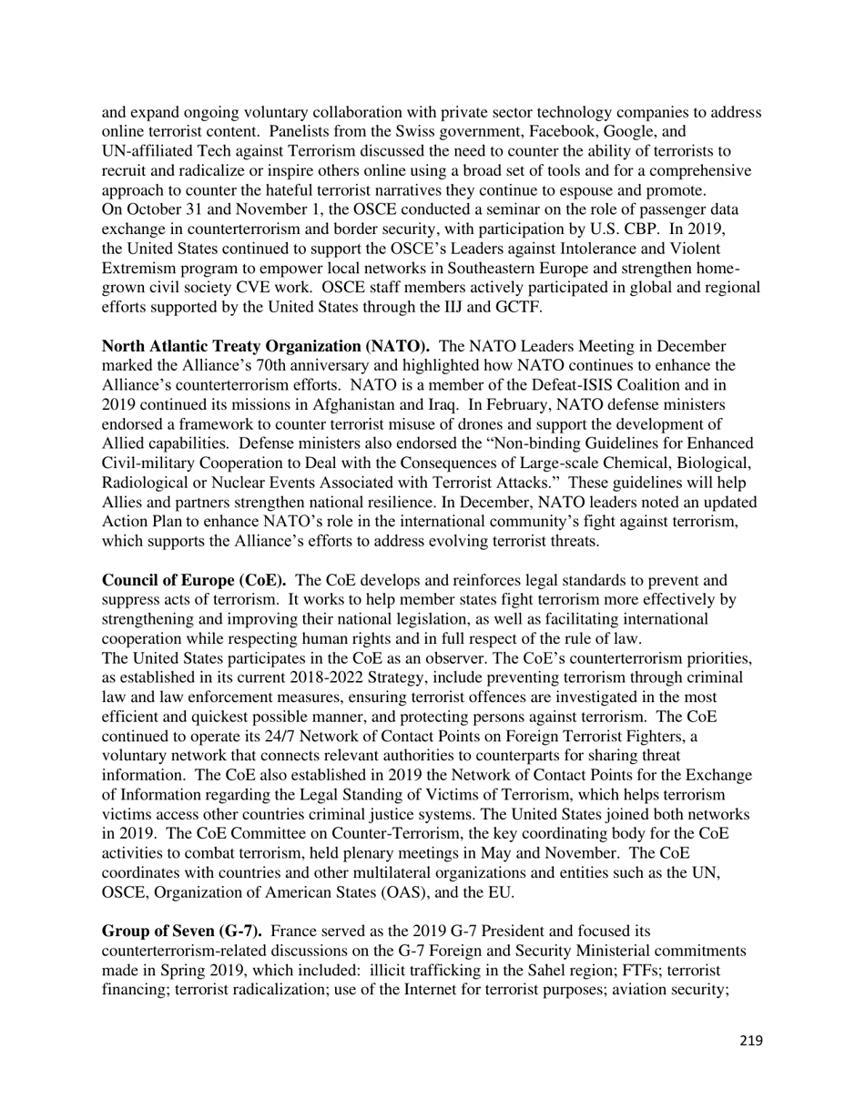 Country Reports on Terrorism, Page 220