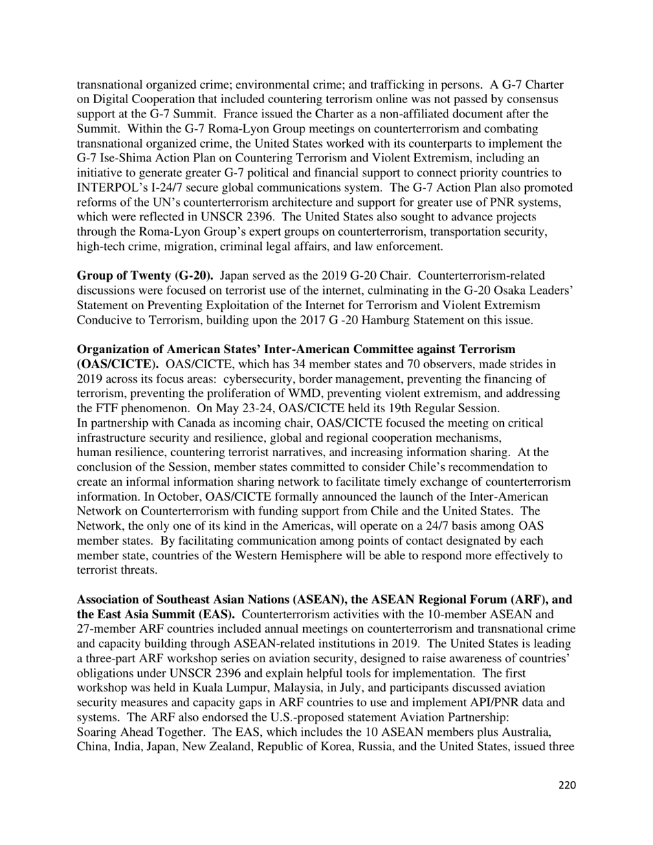 Country Reports on Terrorism, Page 221