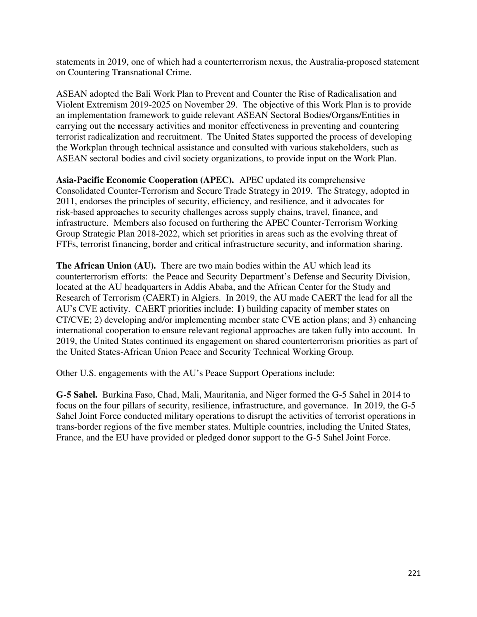 Country Reports on Terrorism, Page 222