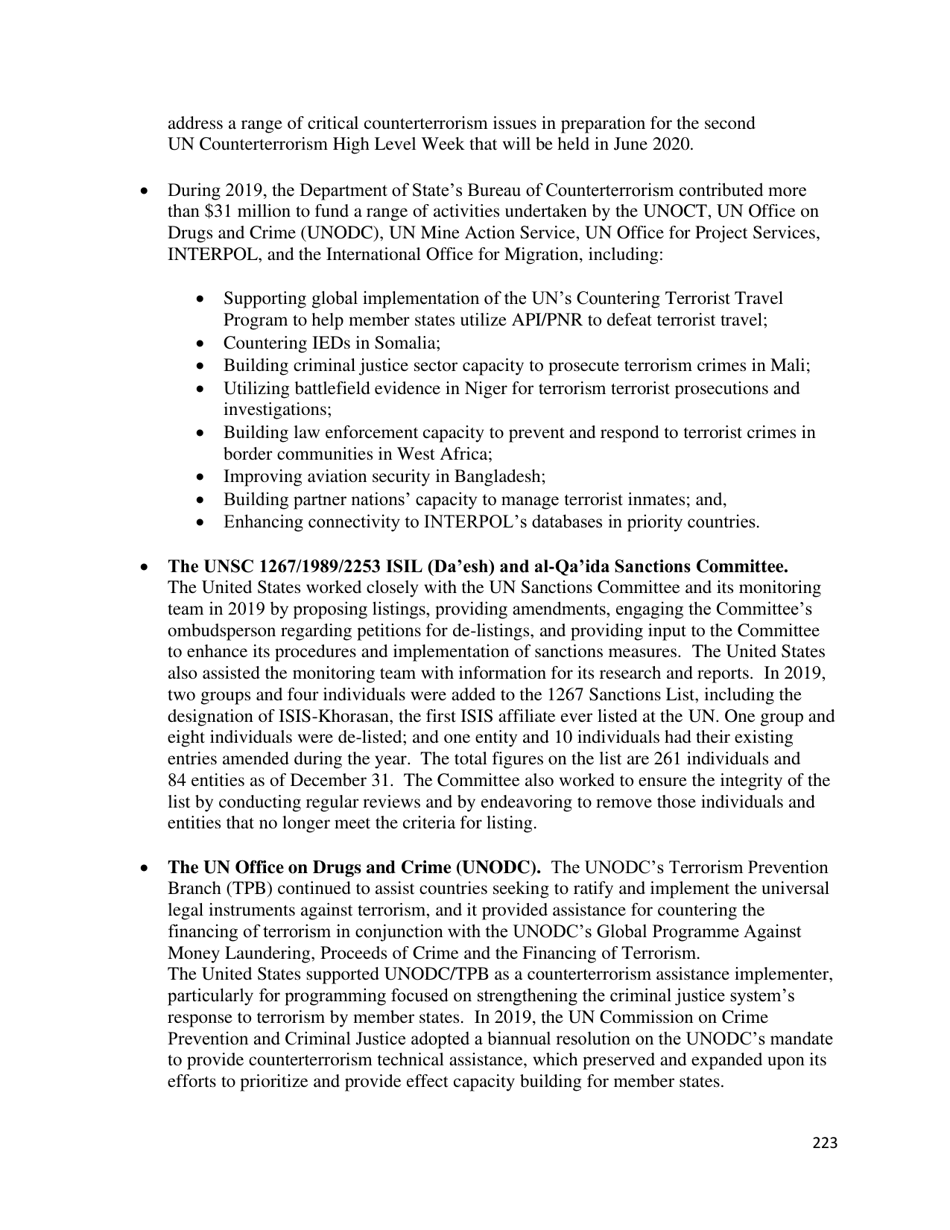 Country Reports on Terrorism, Page 224