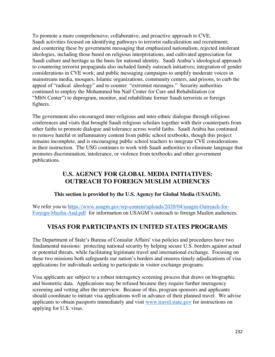 Country Reports on Terrorism, Page 233