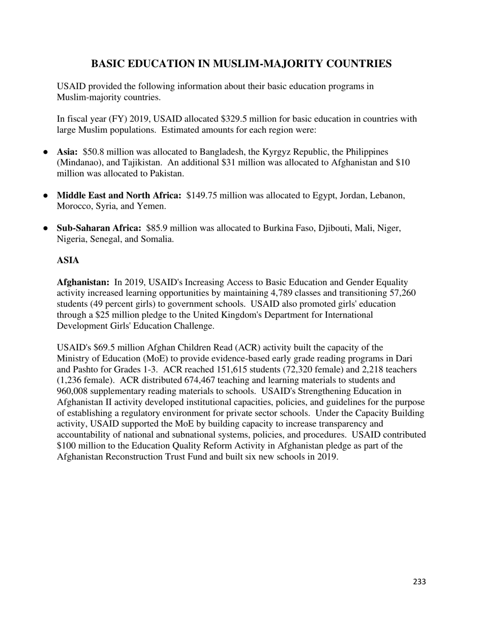 Country Reports on Terrorism, Page 234