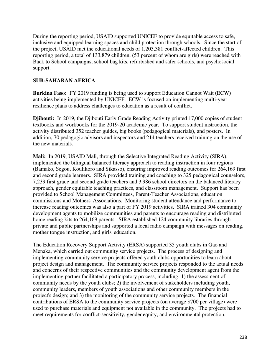 Country Reports on Terrorism, Page 239