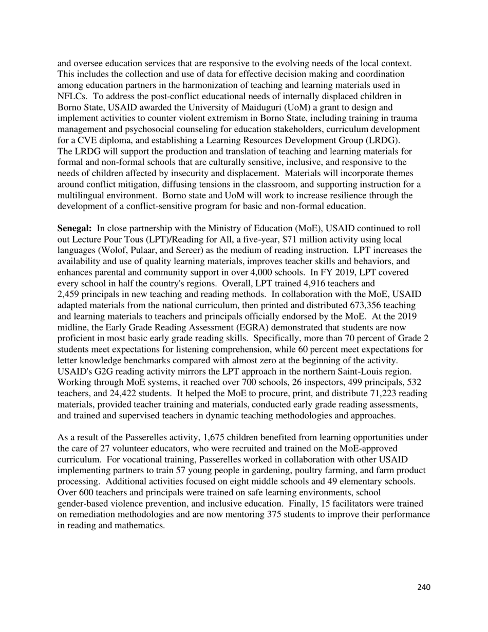 Country Reports on Terrorism, Page 241