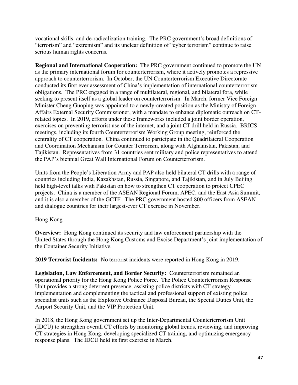 Country Reports on Terrorism, Page 48