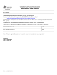 DSHS Form 10-329 Informed Consent for Icap - Washington, Page 3
