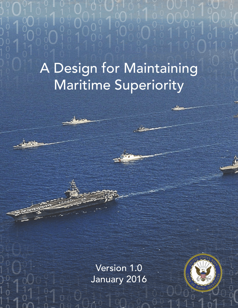 A Design for Maintaining Maritime Superiority, Page 1