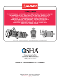 OSHA Form 3421 Servicing Multi-Piece and Single-Piece Rim Wheels 29 Cfr 1910.177 Manual - Tire Chart, Page 16
