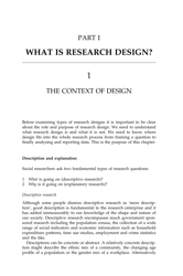 Research Design in Social Research, the Context of Design - David De Vaus