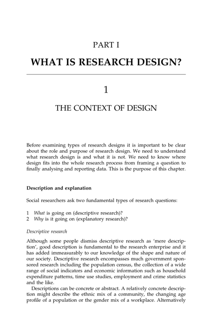 research design in social work research