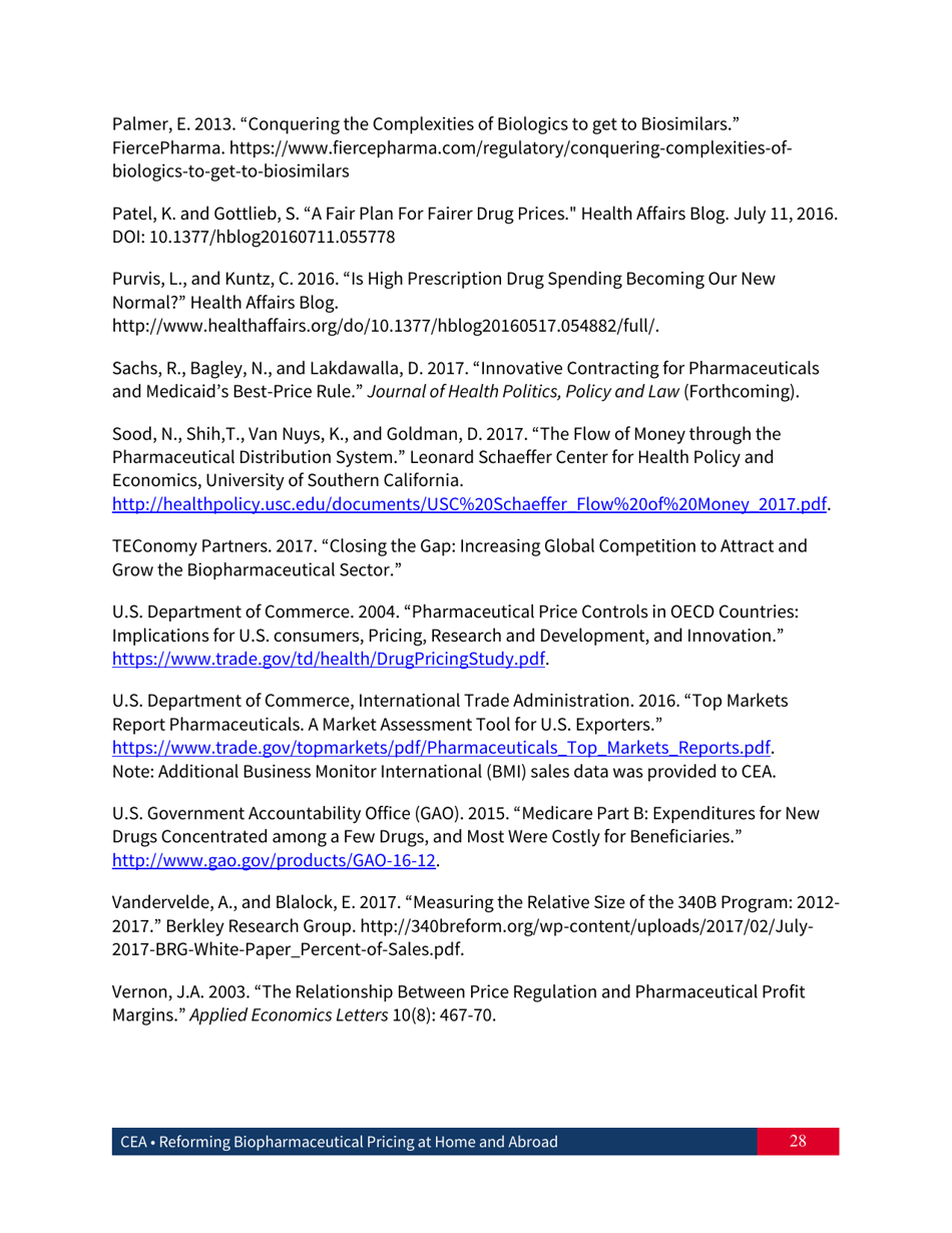 Reforming Biopharmaceutical Pricing at Home and Abroad, Page 29