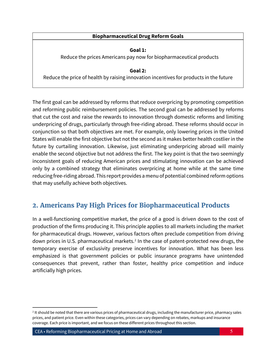 Reforming Biopharmaceutical Pricing at Home and Abroad, Page 6