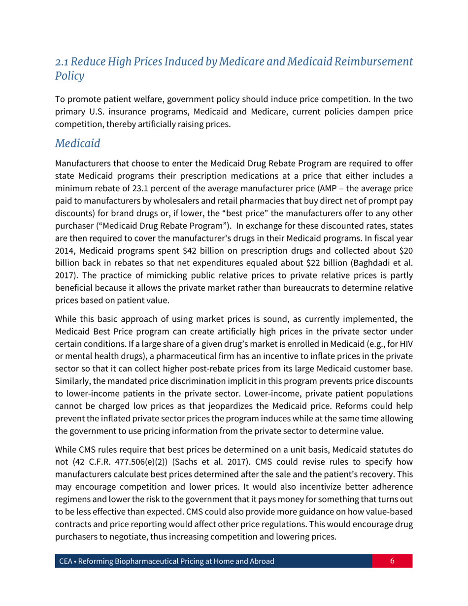 Reforming Biopharmaceutical Pricing at Home and Abroad, Page 7