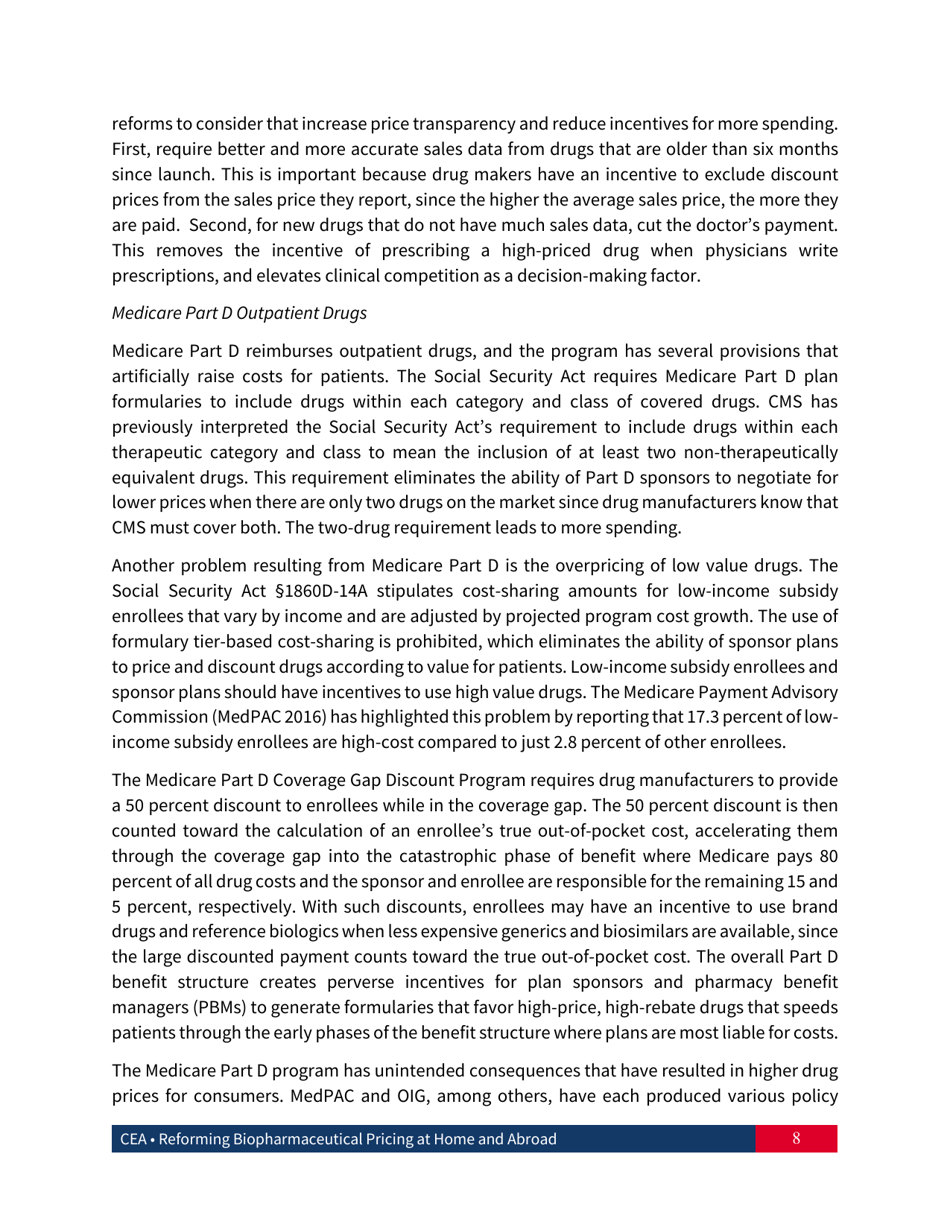 Reforming Biopharmaceutical Pricing at Home and Abroad, Page 9