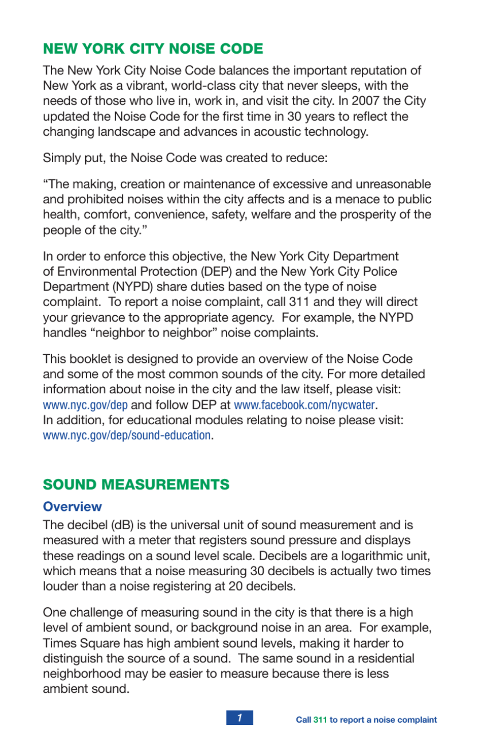 A Guide to New York Citys Noise Code - New York City, Page 3
