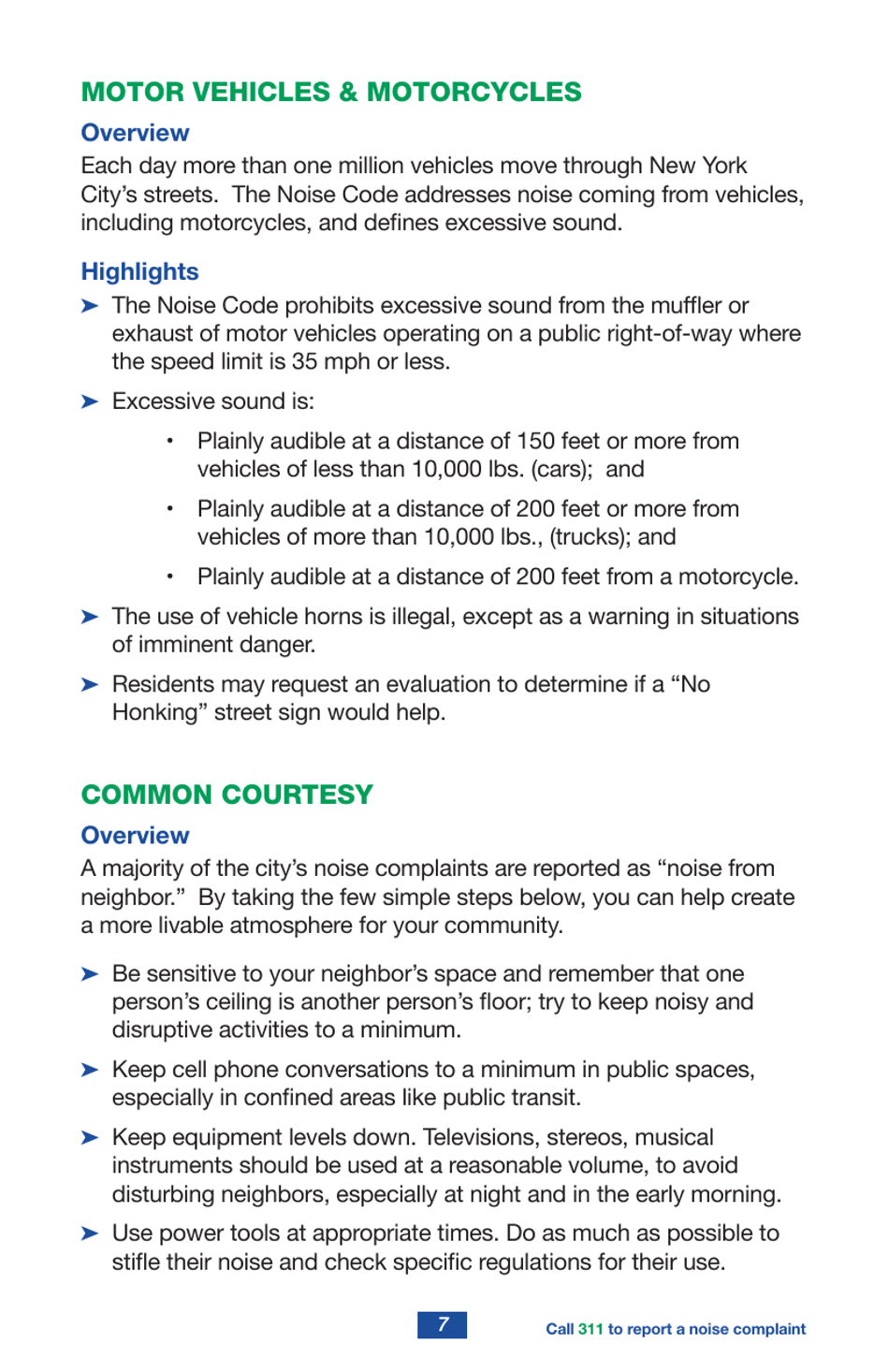 A Guide to New York Citys Noise Code - New York City, Page 9