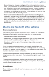Drivers' Manual - Chapter 5, Safe Vehicle Operation - Indiana, Page 23