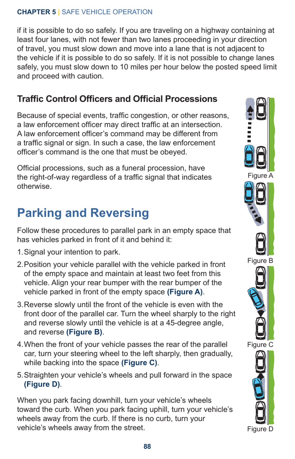 Drivers Manual - Chapter 5, Safe Vehicle Operation - Indiana, Page 28