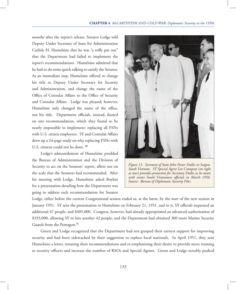 Chapter 4 - Mccarthyism and Cold War: Diplomatic Security in the 1950s, Page 13