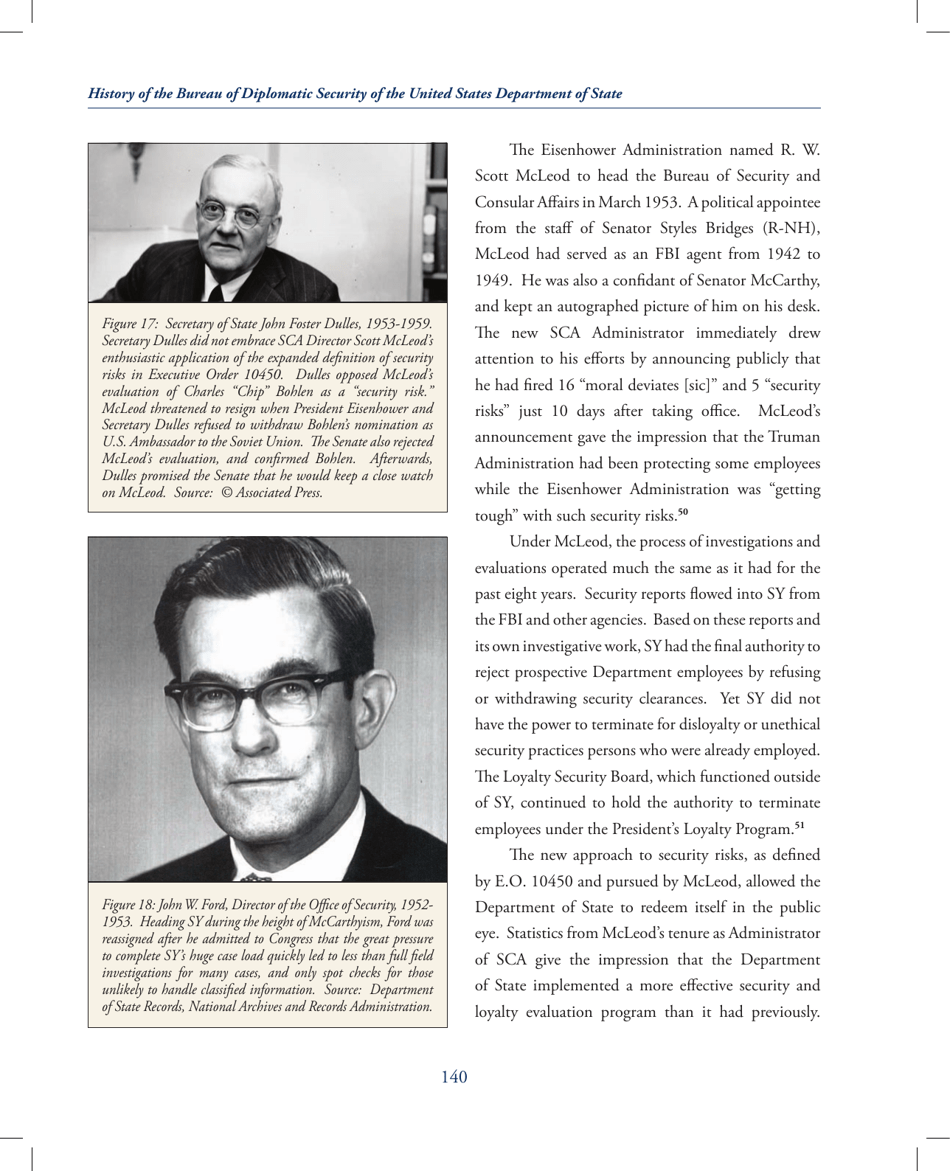 Chapter 4 - Mccarthyism and Cold War: Diplomatic Security in the 1950s, Page 20