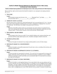 Form 11781 Model Opening Statement - Listing of Basic Rights and Advisements (Criminal and Traffic Sessions) - New Jersey, Page 2