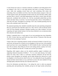 Sample Letter to Judge for Child Custody, Page 2