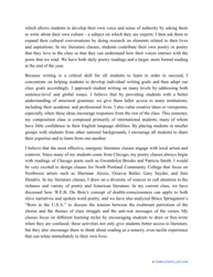 Sample Cover Letter for Teaching Position in Community College, Page 2