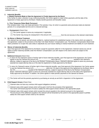 Form C-32-IC Settlement Agreement - Section 32 Wcl Indemnity Only Settlement Agreement - New York, Page 2