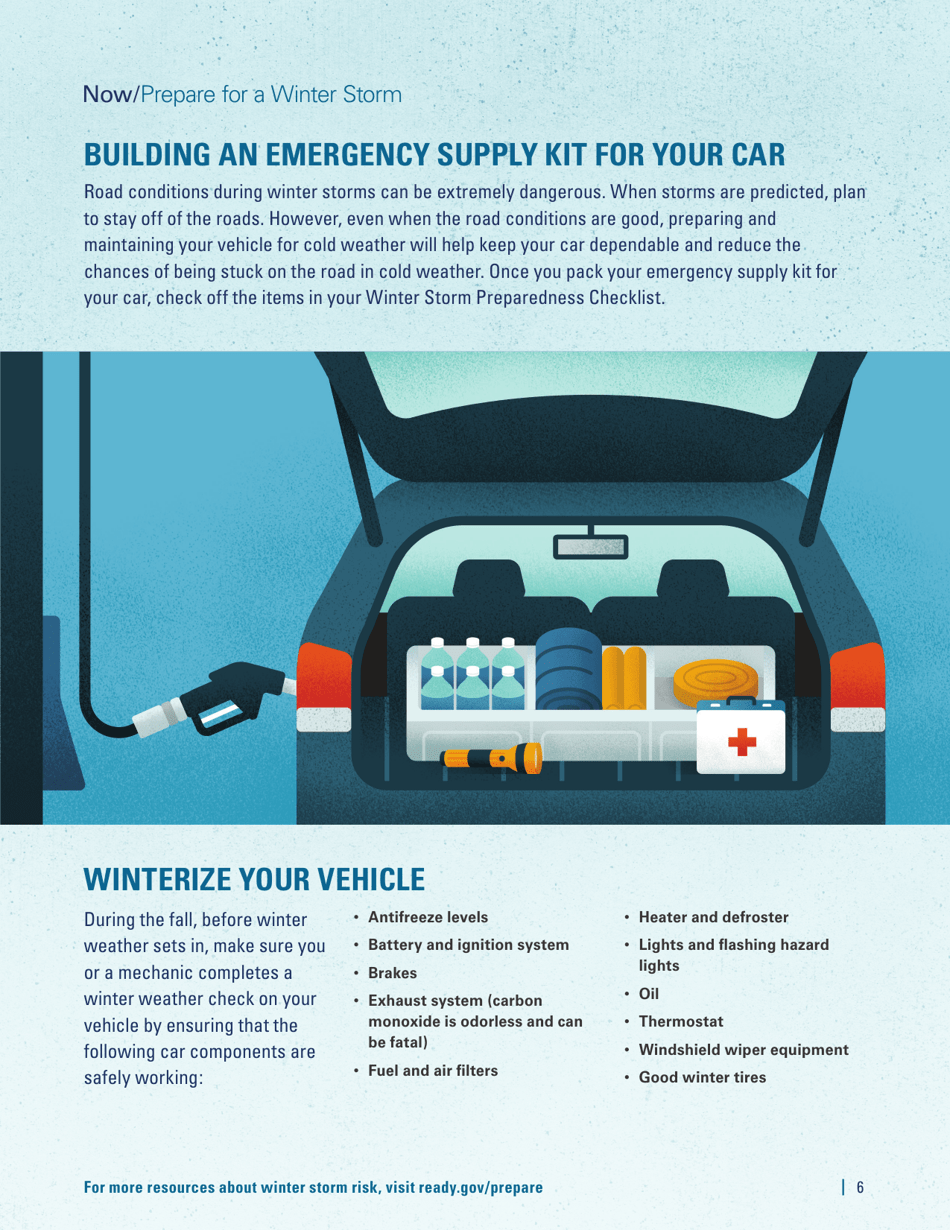 How to Prepare for a Winter Storm, Page 7