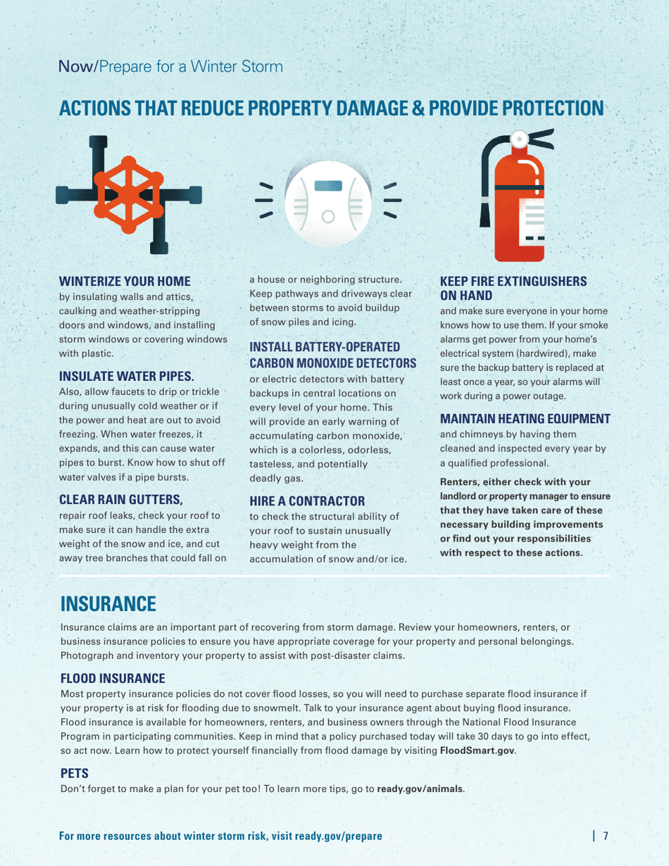 How to Prepare for a Winter Storm, Page 8