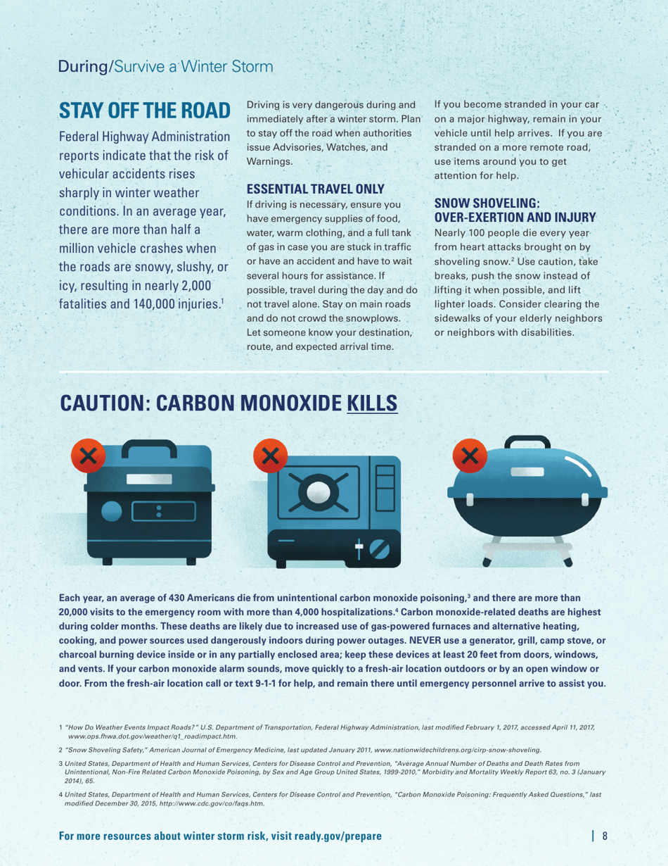 How to Prepare for a Winter Storm, Page 9