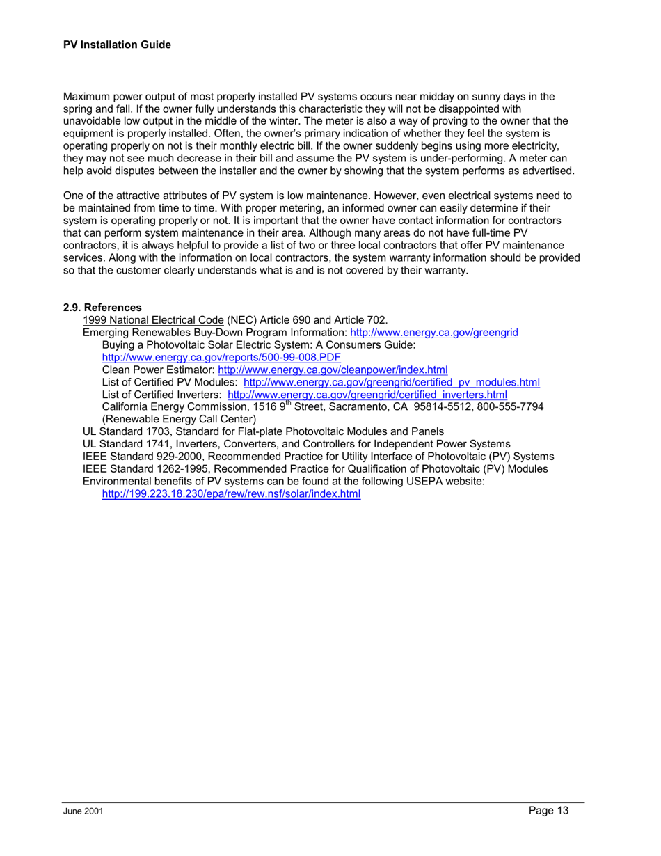 A Guide to Photovoltaic (Pv) System Design and Installation - California, Page 14