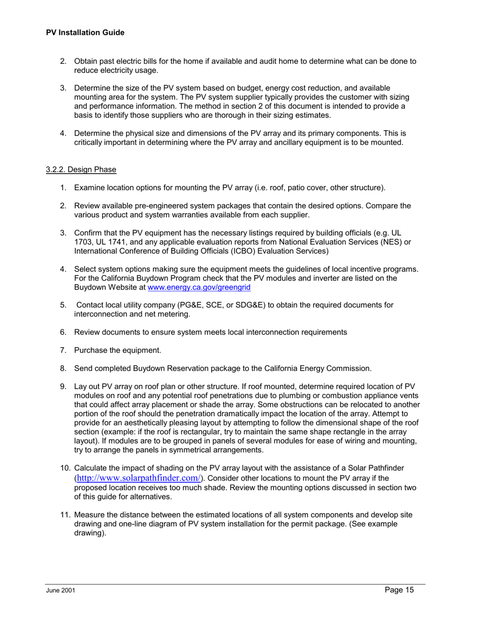 A Guide to Photovoltaic (Pv) System Design and Installation - California, Page 16