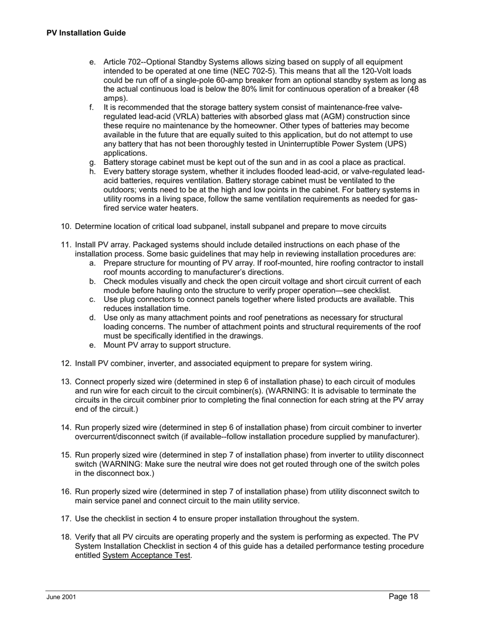 A Guide to Photovoltaic (Pv) System Design and Installation - California, Page 19