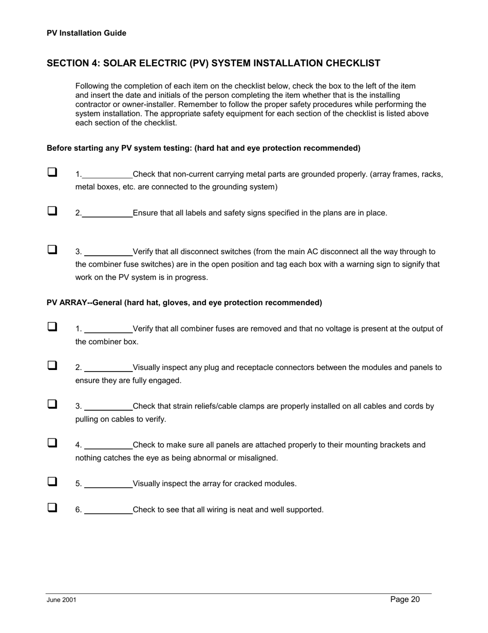 A Guide to Photovoltaic (Pv) System Design and Installation - California, Page 21