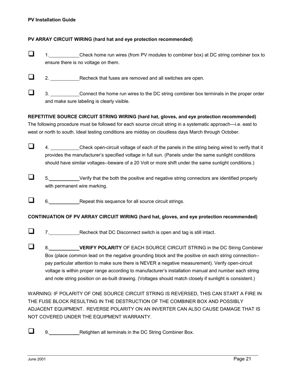 A Guide to Photovoltaic (Pv) System Design and Installation - California, Page 22