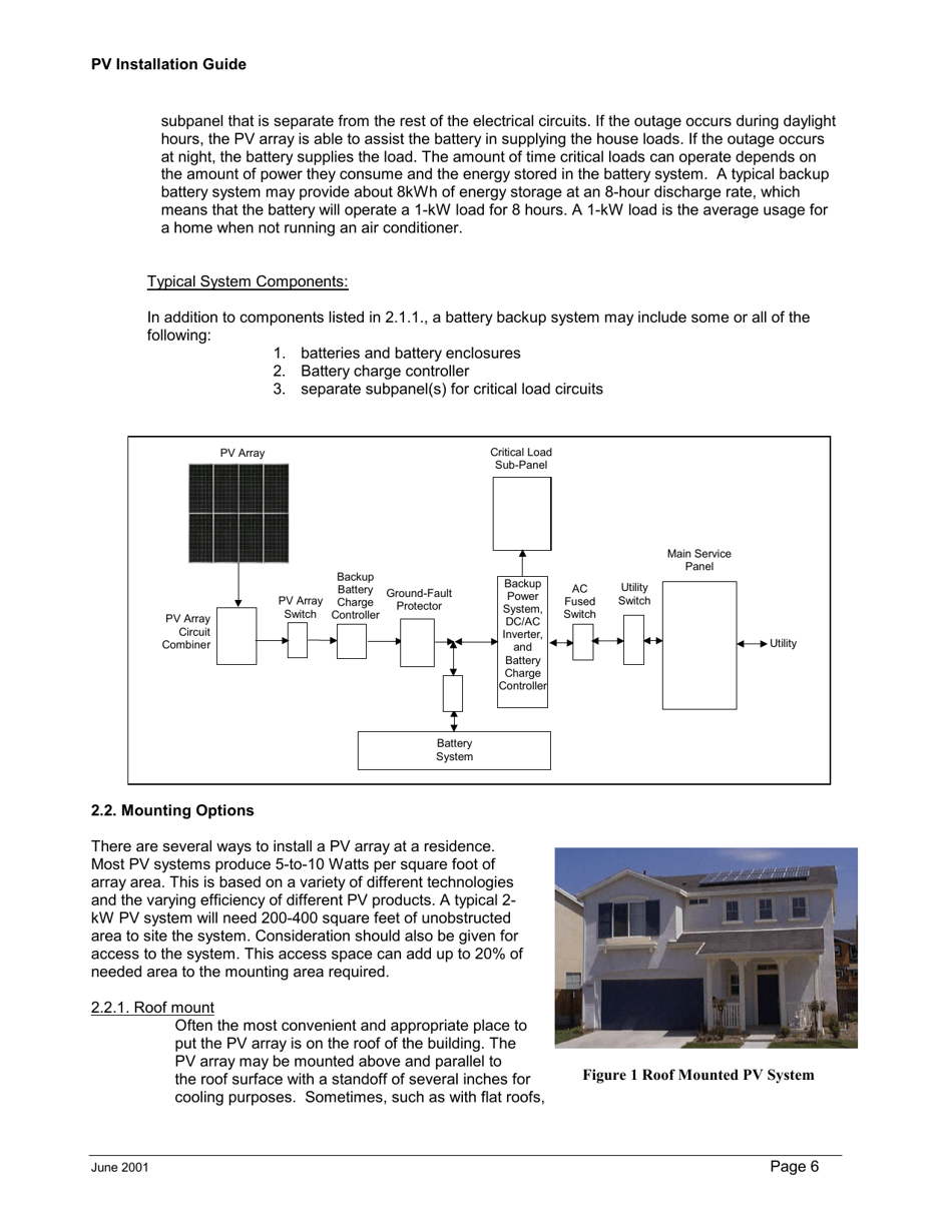 A Guide to Photovoltaic (Pv) System Design and Installation - California, Page 7